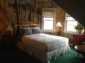 My room at the Queen Anne.